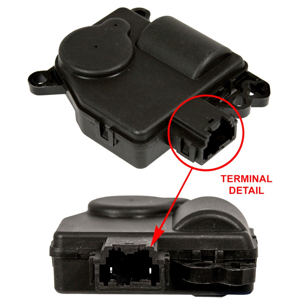 GPD Heater Blend Door Actuator 1712234