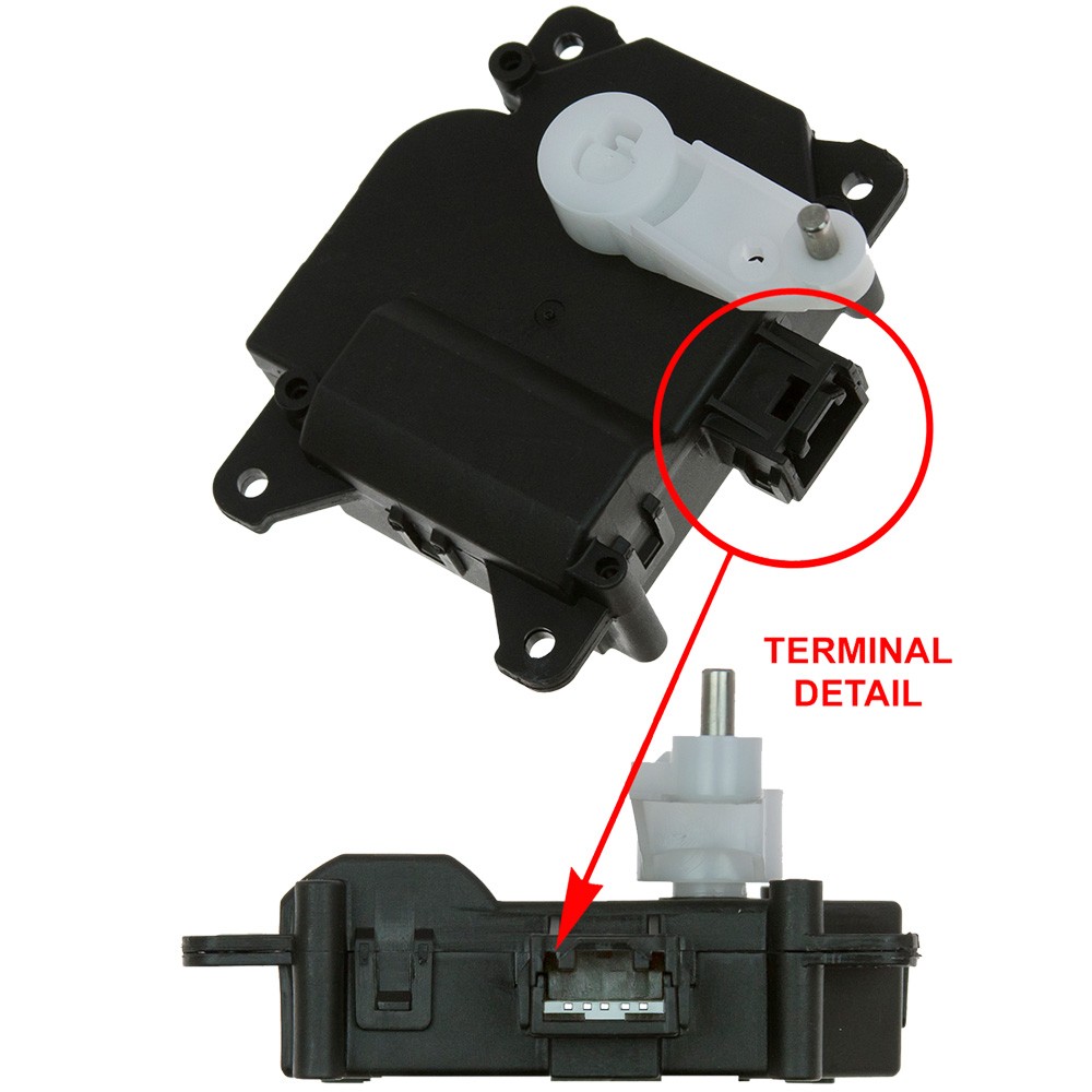GPD Heater Blend Door Actuator 1712290