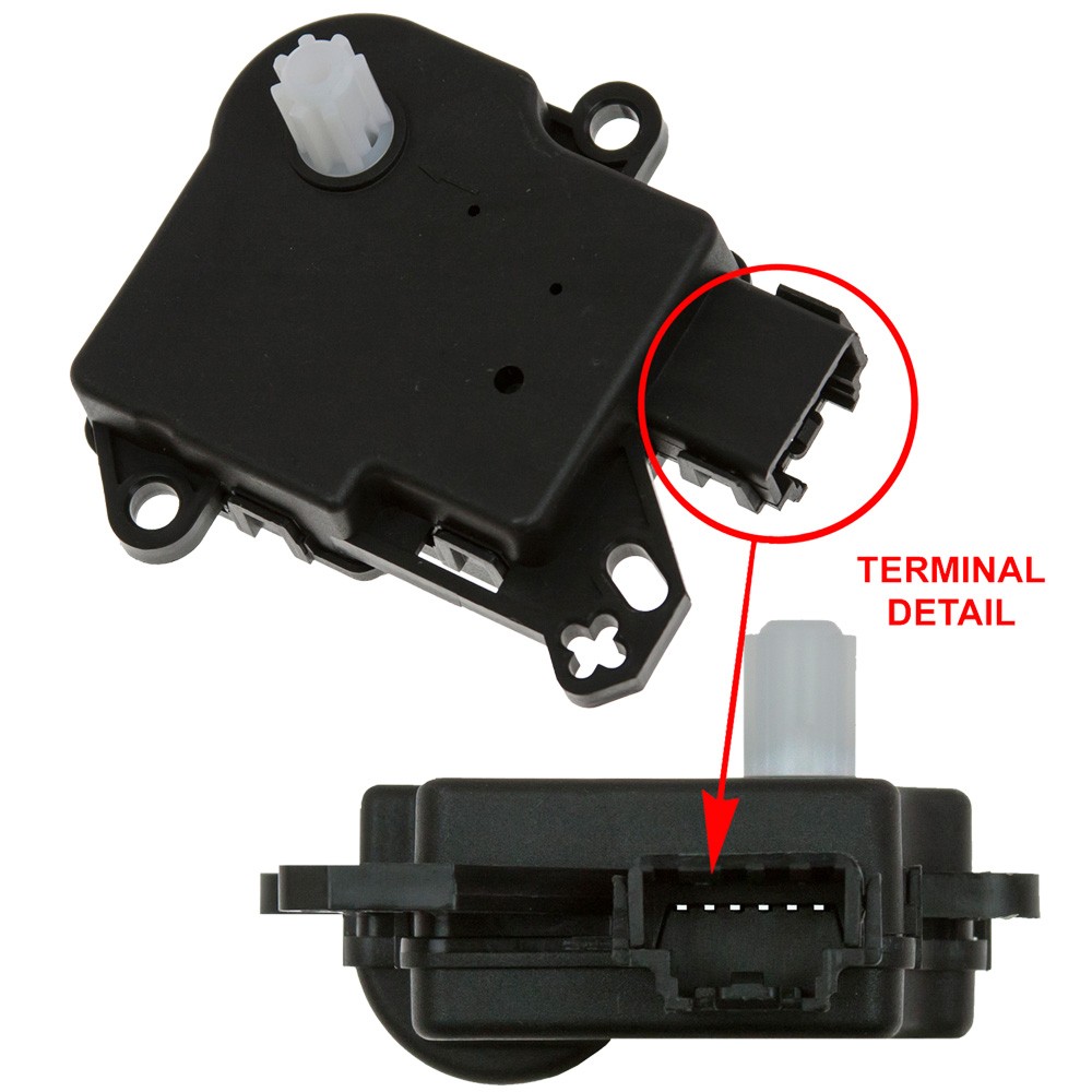 GPD Heater Blend Door Actuator 1712291