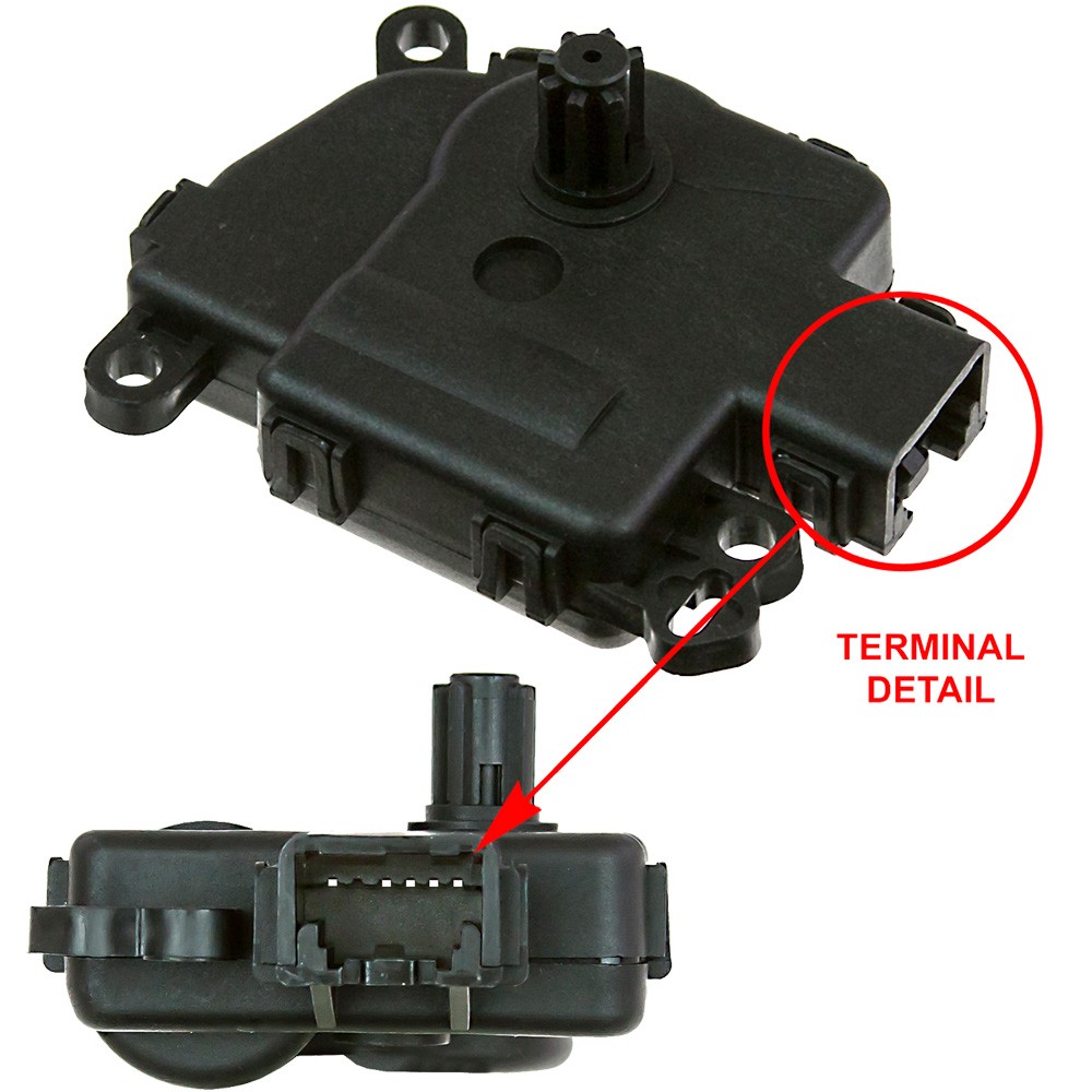 GPD Heater Blend Door Actuator 1712295