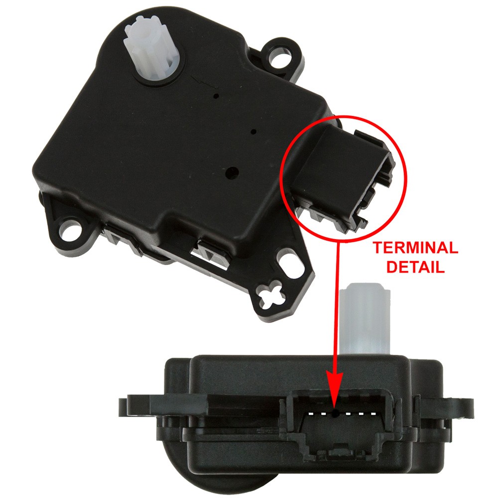 GPD Heater Blend Door Actuator 1712296