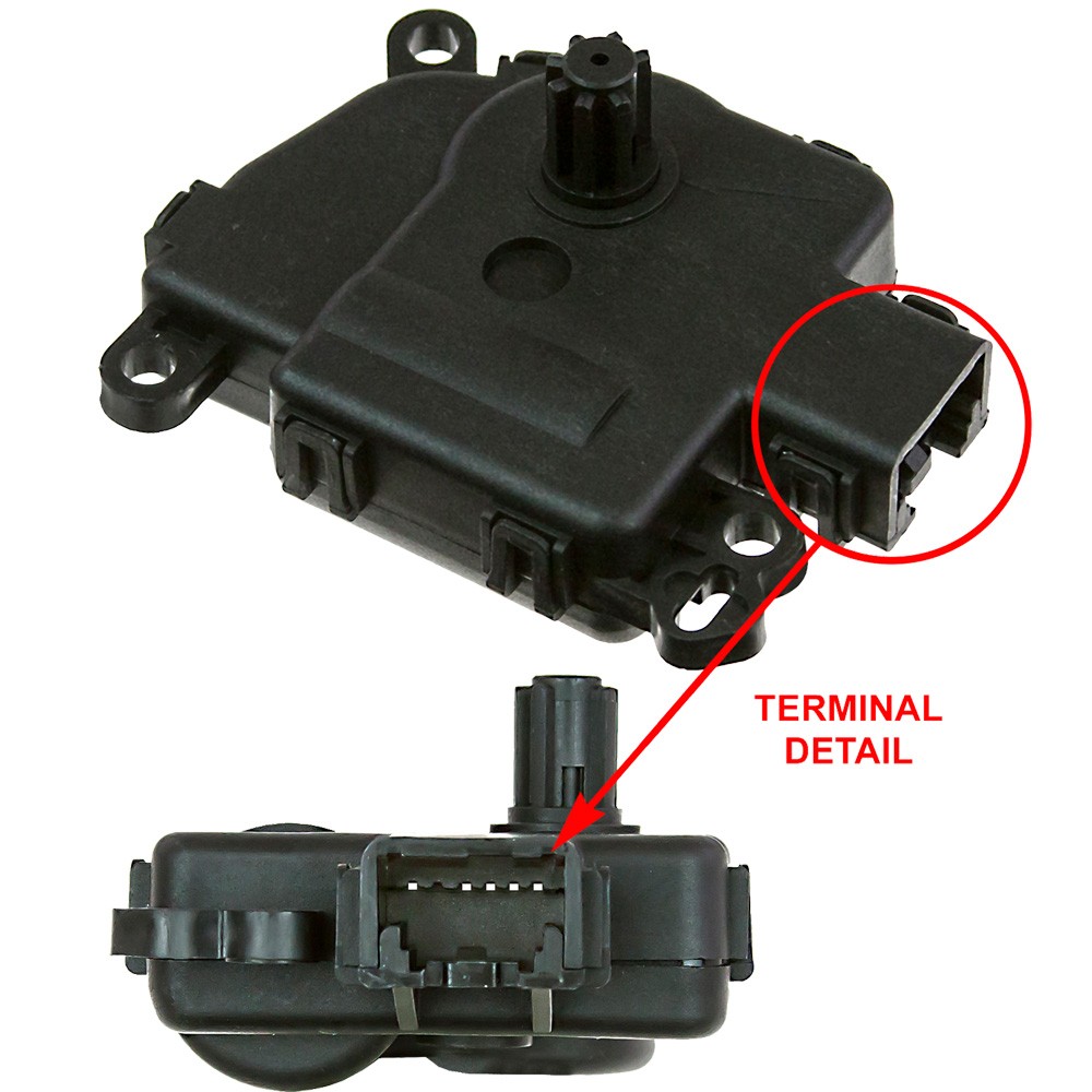 GPD Heater Blend Door Actuator 1712302