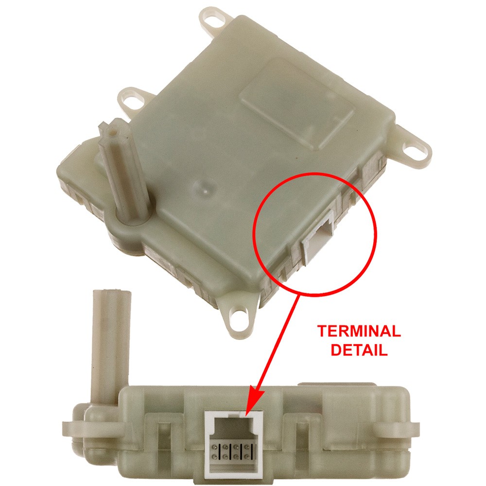 GPD Heater Blend Door Actuator 1712306