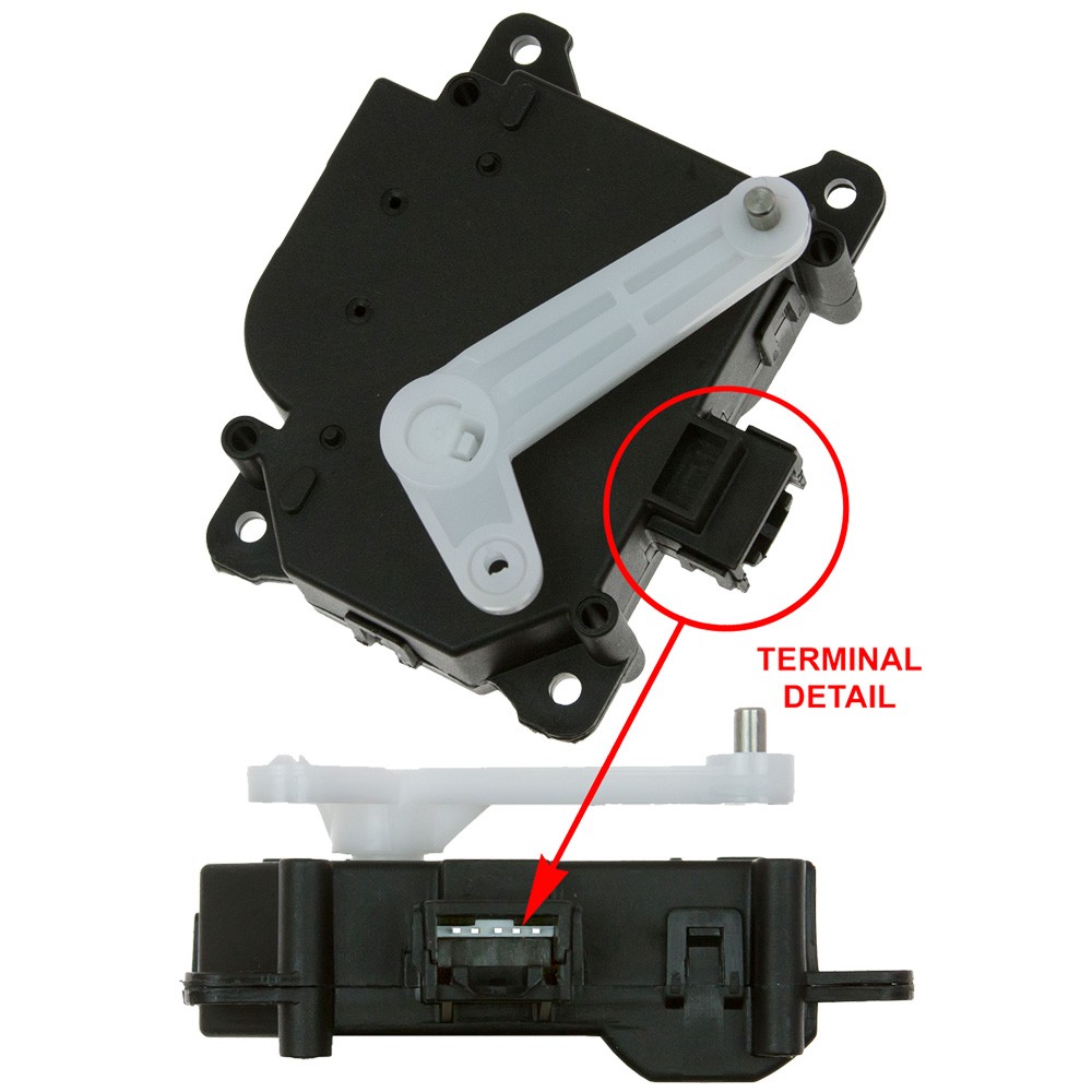GPD Heater Blend Door Actuator 1712319