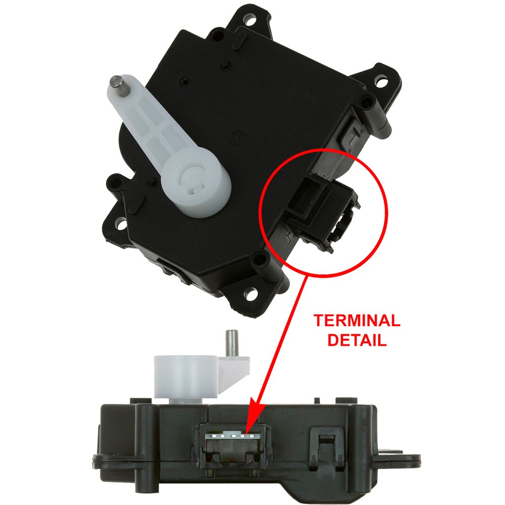 GPD Heater Blend Door Actuator 1712328