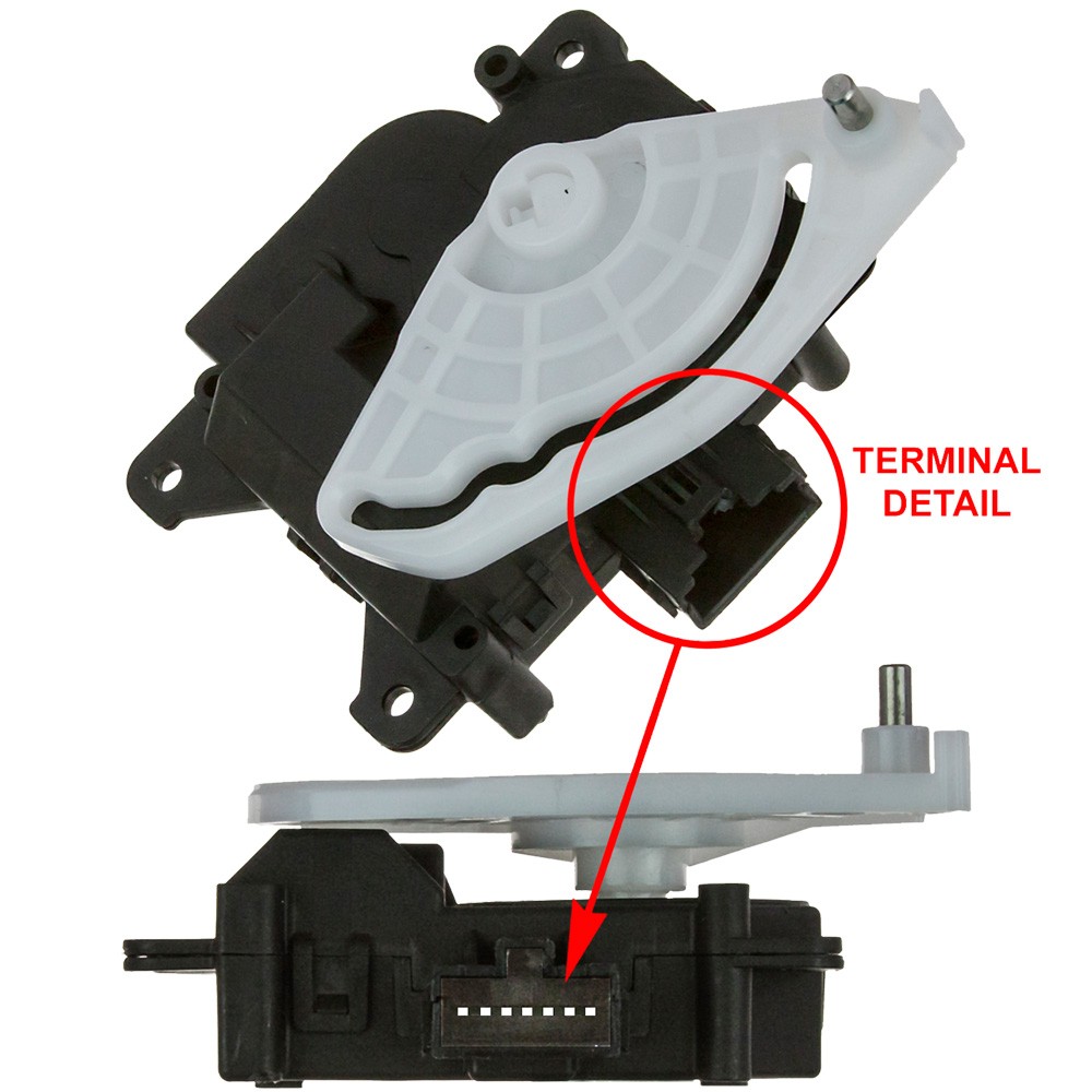 GPD Heater Blend Door Actuator 1712334
