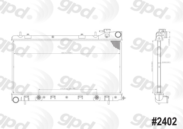 GPD Radiator 2402C