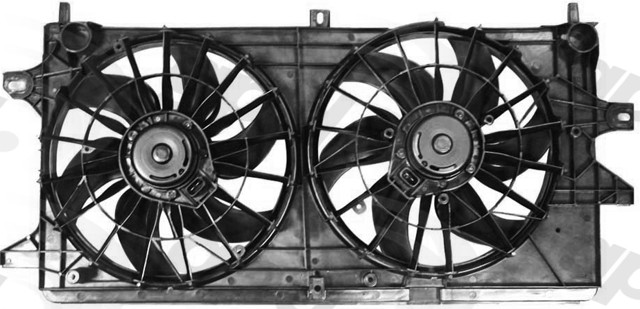GPD Radiator Fan Assembly 2811594