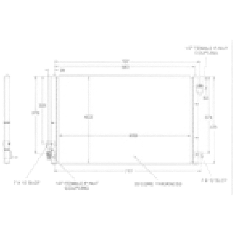GPD A/C Condenser 3020C
