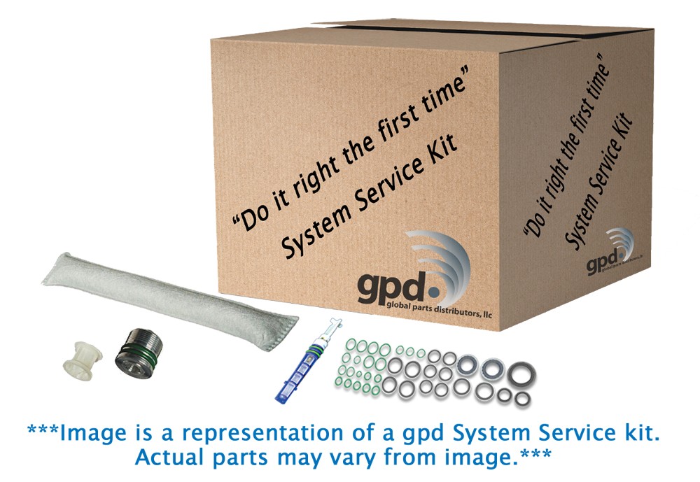 GPD A/C Receiver Drier & Expansion Valve Kit 9441822