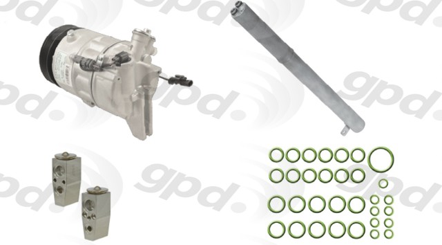 GPD A/C Compressor & Component Kit 9611236