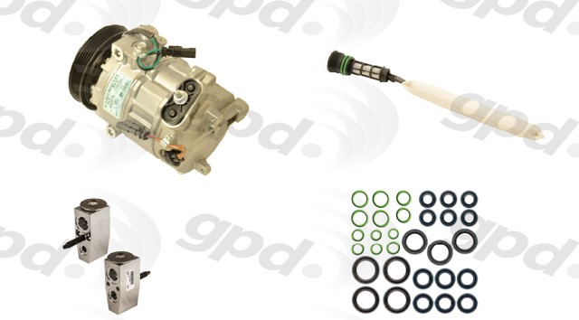 GPD A/C Compressor & Component Kit 9611260