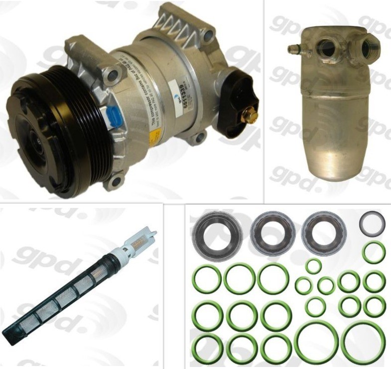 GPD A/C Compressor & Component Kit 9611641