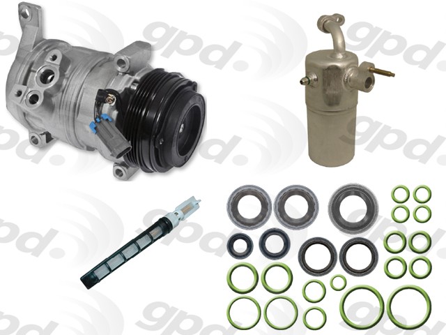 GPD A/C Compressor & Component Kit 9611810