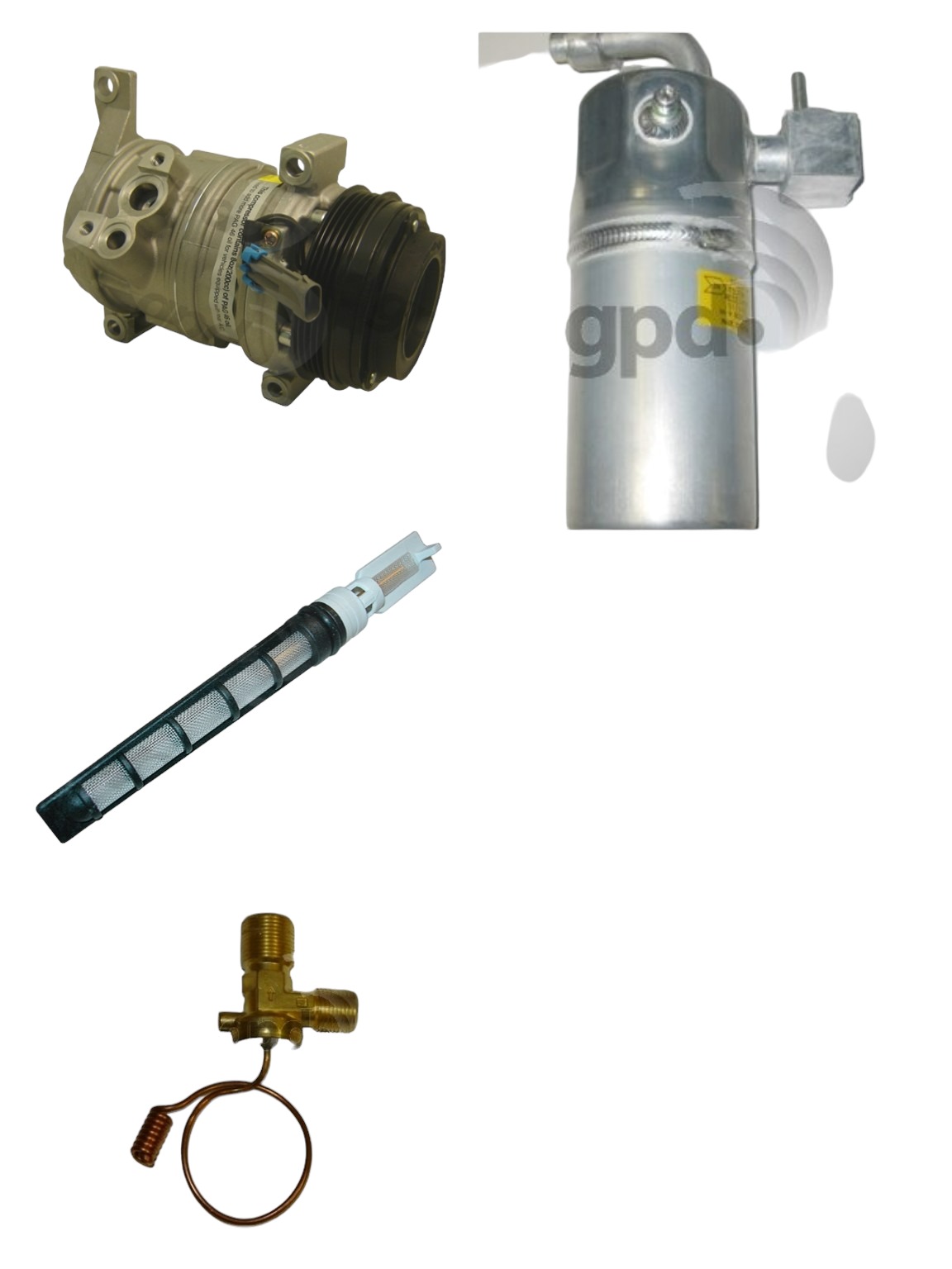 GPD A/C Compressor & Component Kit 9612811