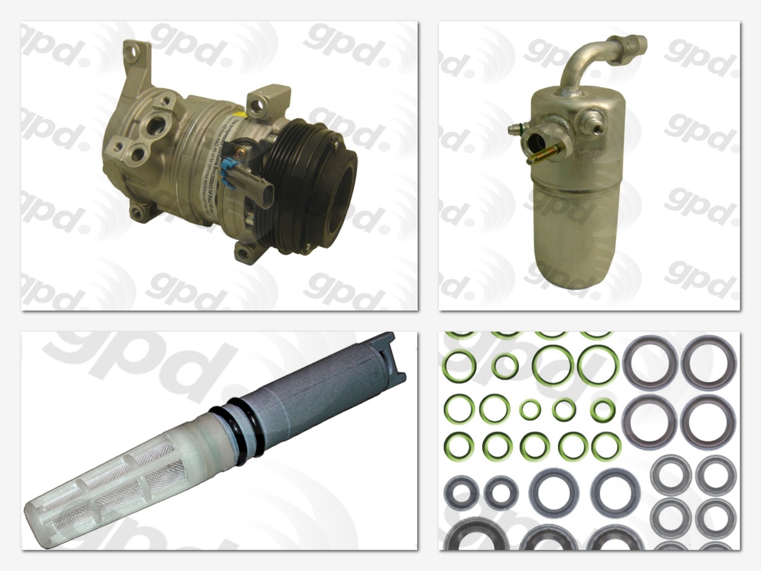 GPD A/C Compressor & Component Kit 9613312