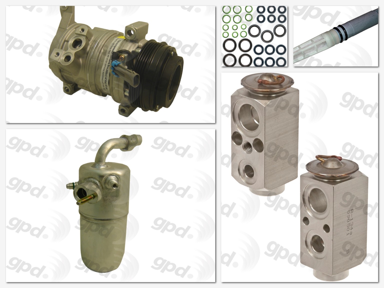 GPD A/C Compressor & Component Kit 9614754