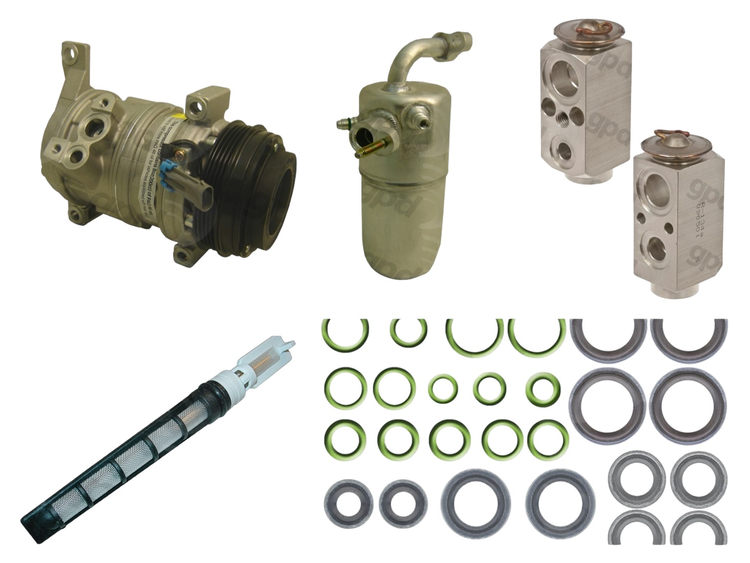 GPD A/C Compressor & Component Kit 9614781