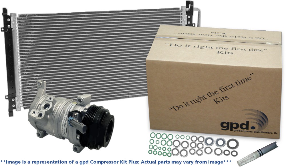 GPD A/C Compressor & Component Kit 9614824A