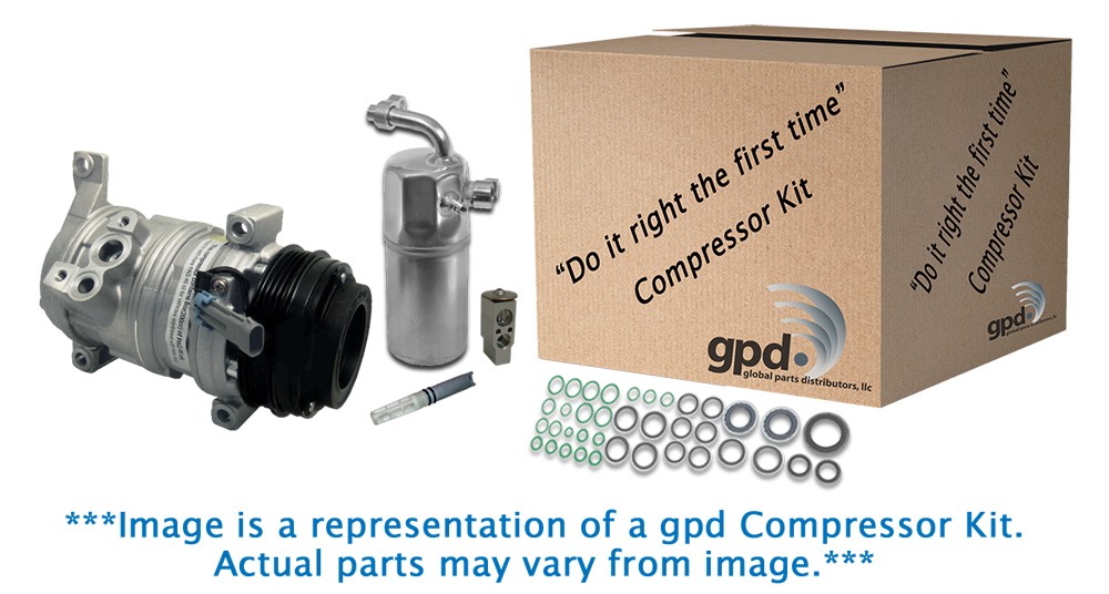 GPD A/C Compressor & Component Kit 9614841