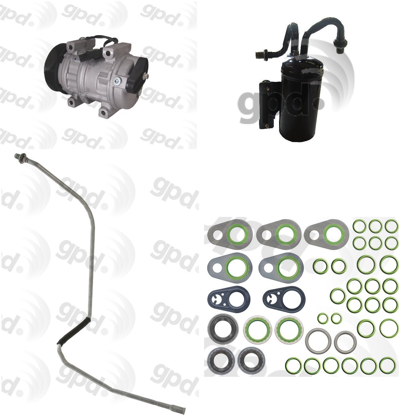 GPD A/C Compressor & Component Kit 9622844