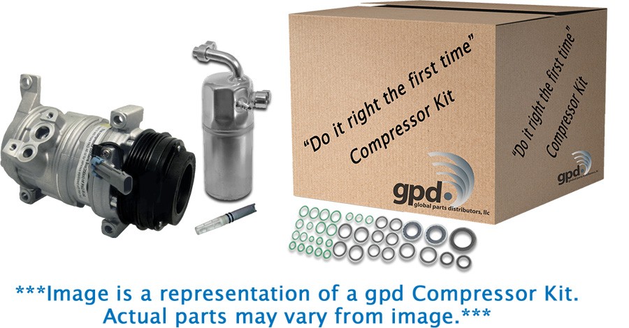 GPD A/C Compressor & Component Kit 9641601
