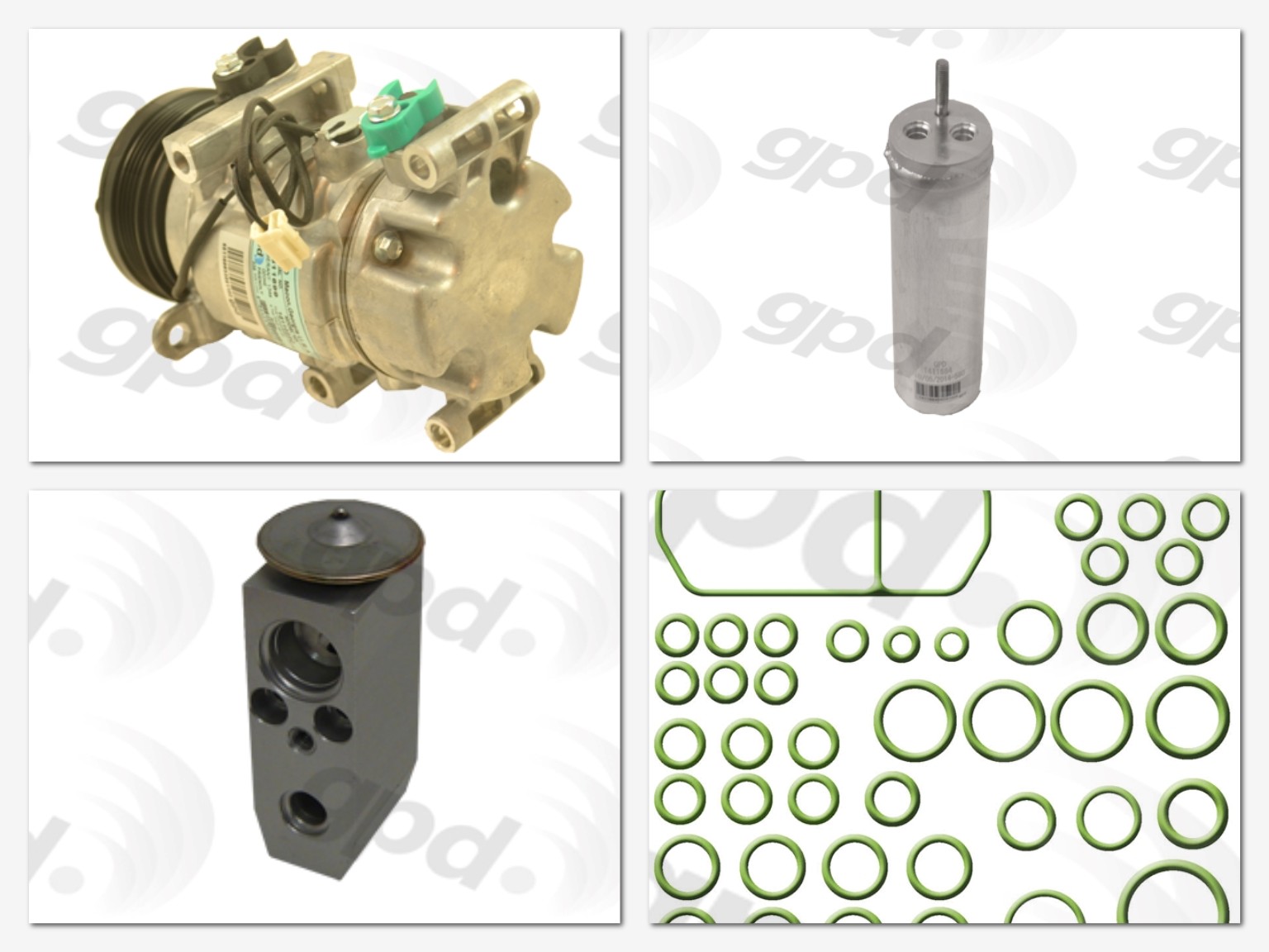 GPD A/C Compressor & Component Kit 9643060