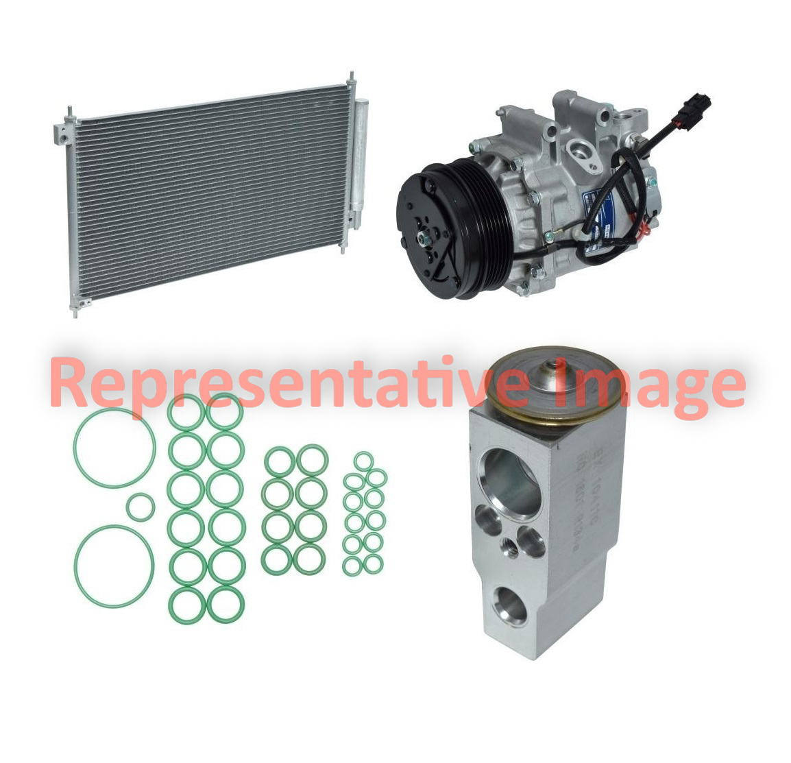GPD A/C Compressor & Component Kit 9645335A