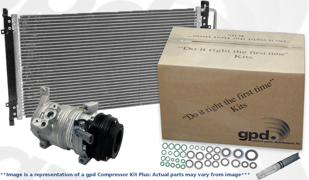 GPD A/C Compressor & Component Kit 9743200A