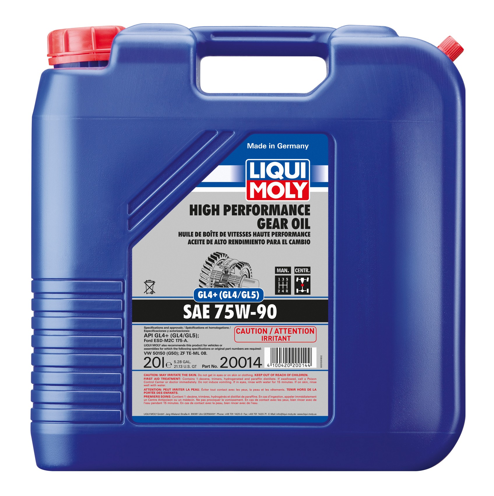LIQUI MOLY Transmission Fluid 20014
