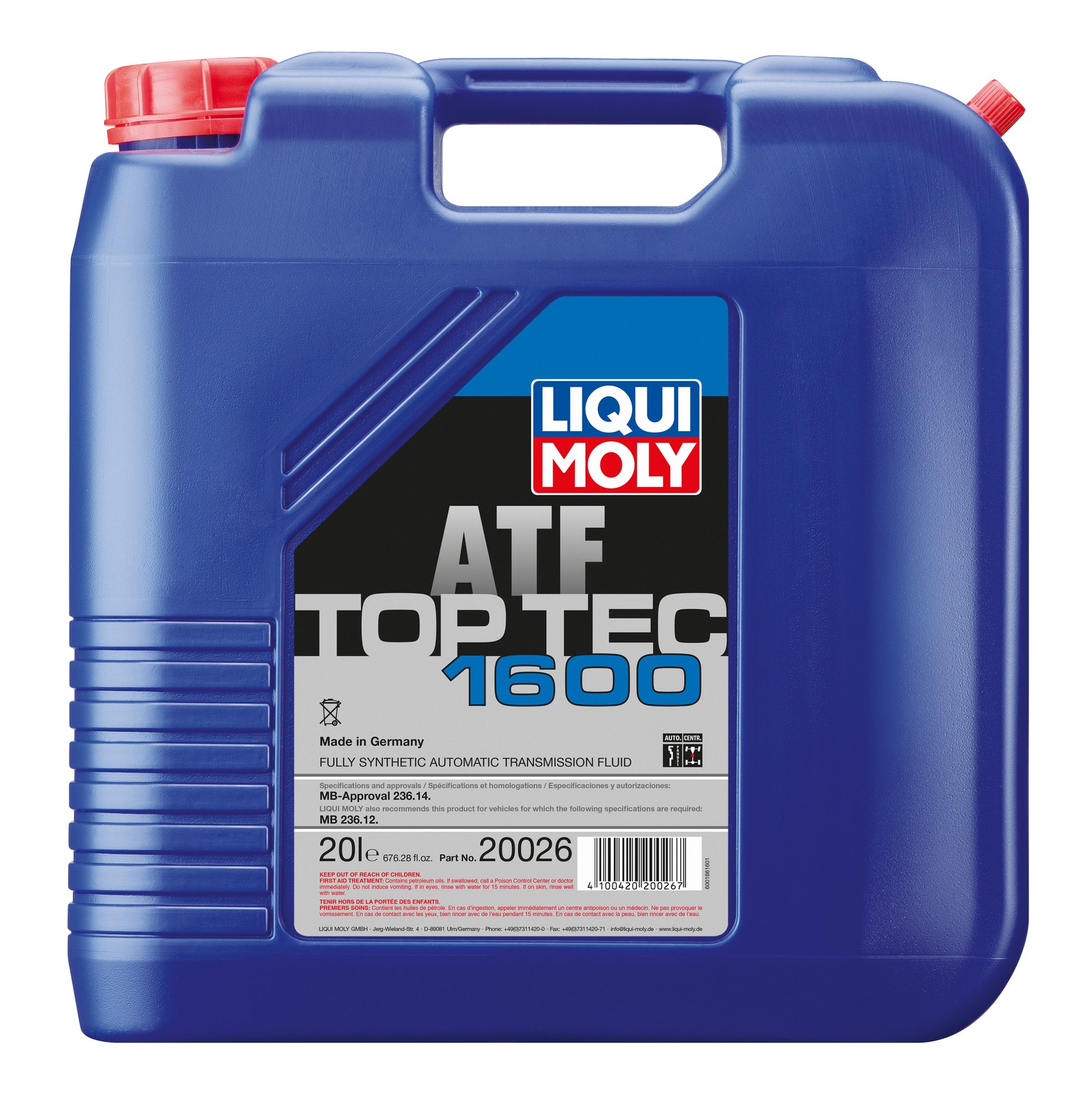 LIQUI MOLY Transmission Fluid 20026
