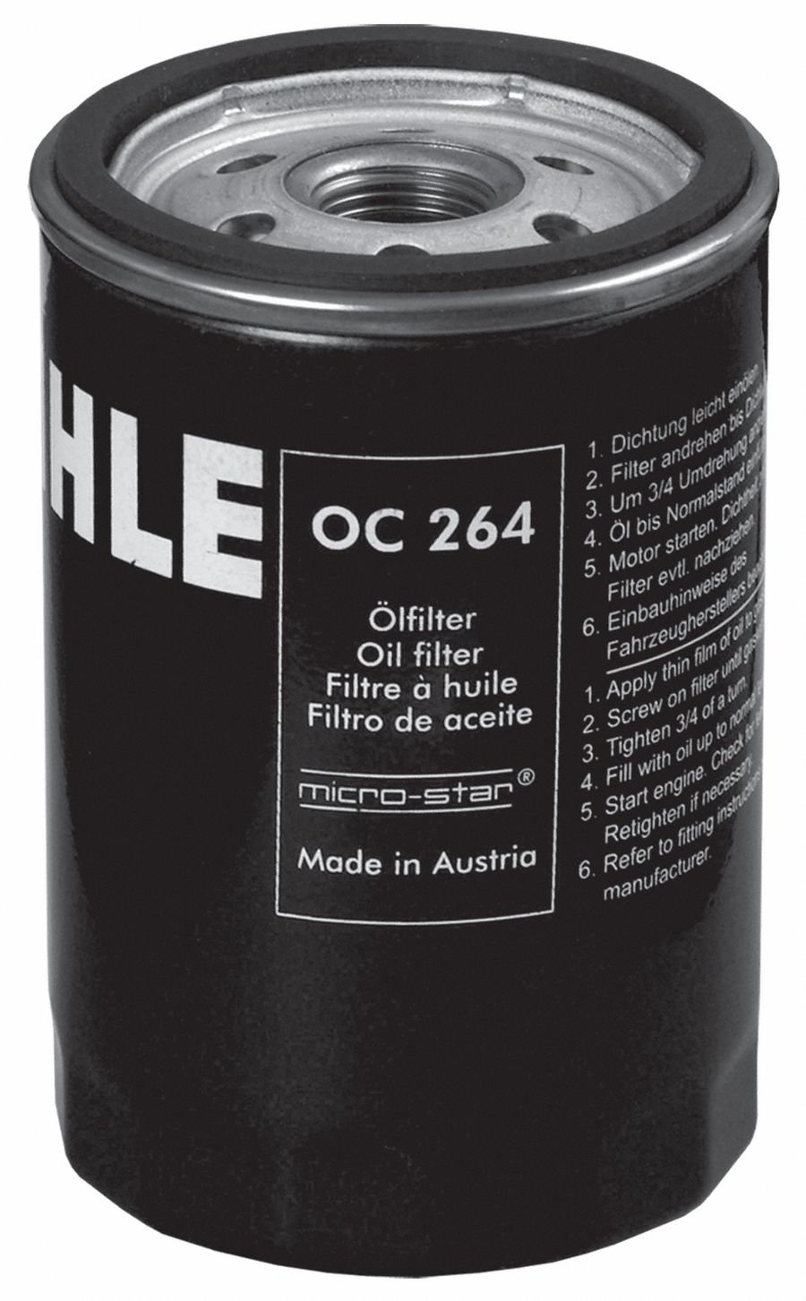 MAHLE / CLEVITE Oil Filter OC264