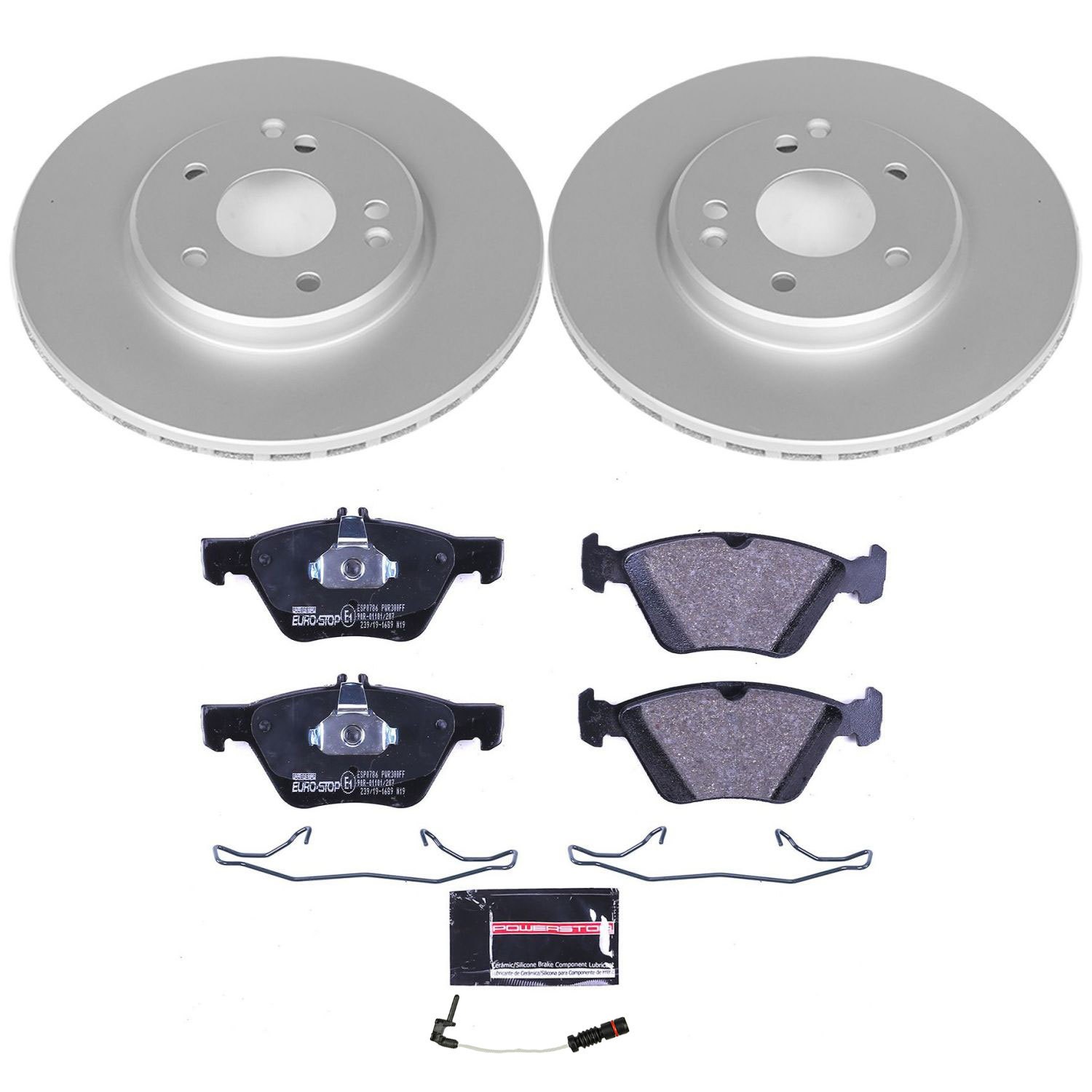 POWER STOP Rotor & Brake Pad Kit ESK2926