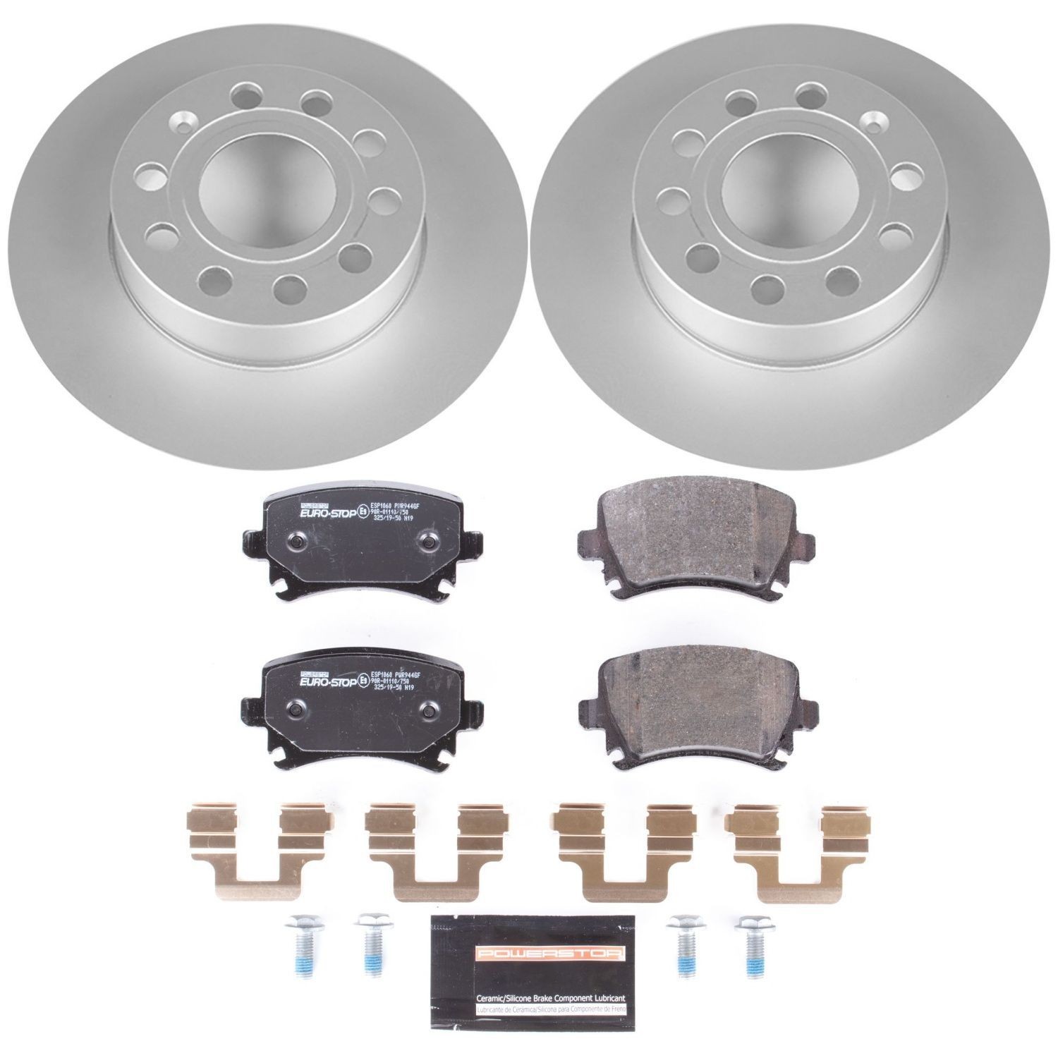POWER STOP Rotor & Brake Pad Kit ESK4627