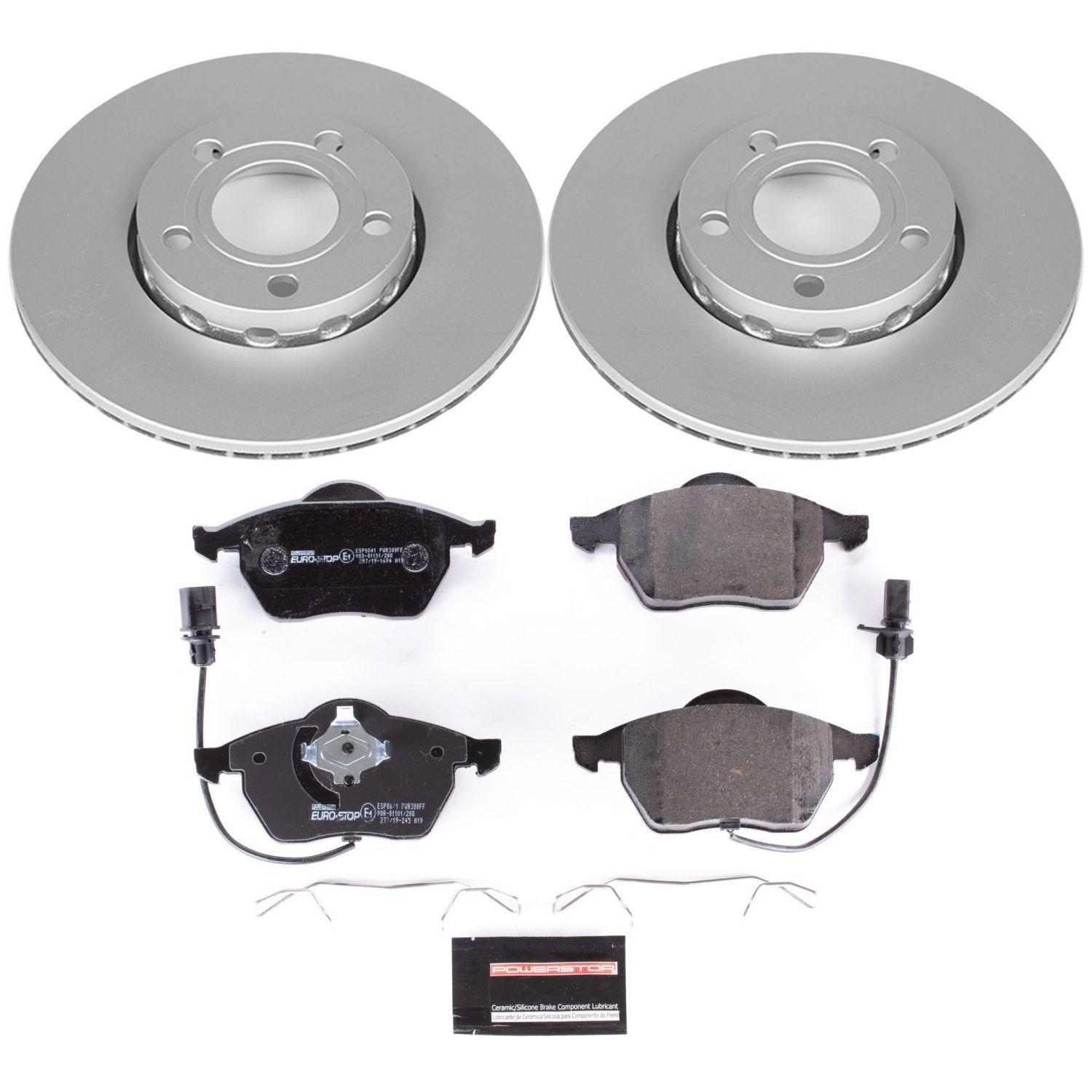 POWER STOP Rotor & Brake Pad Kit ESK528