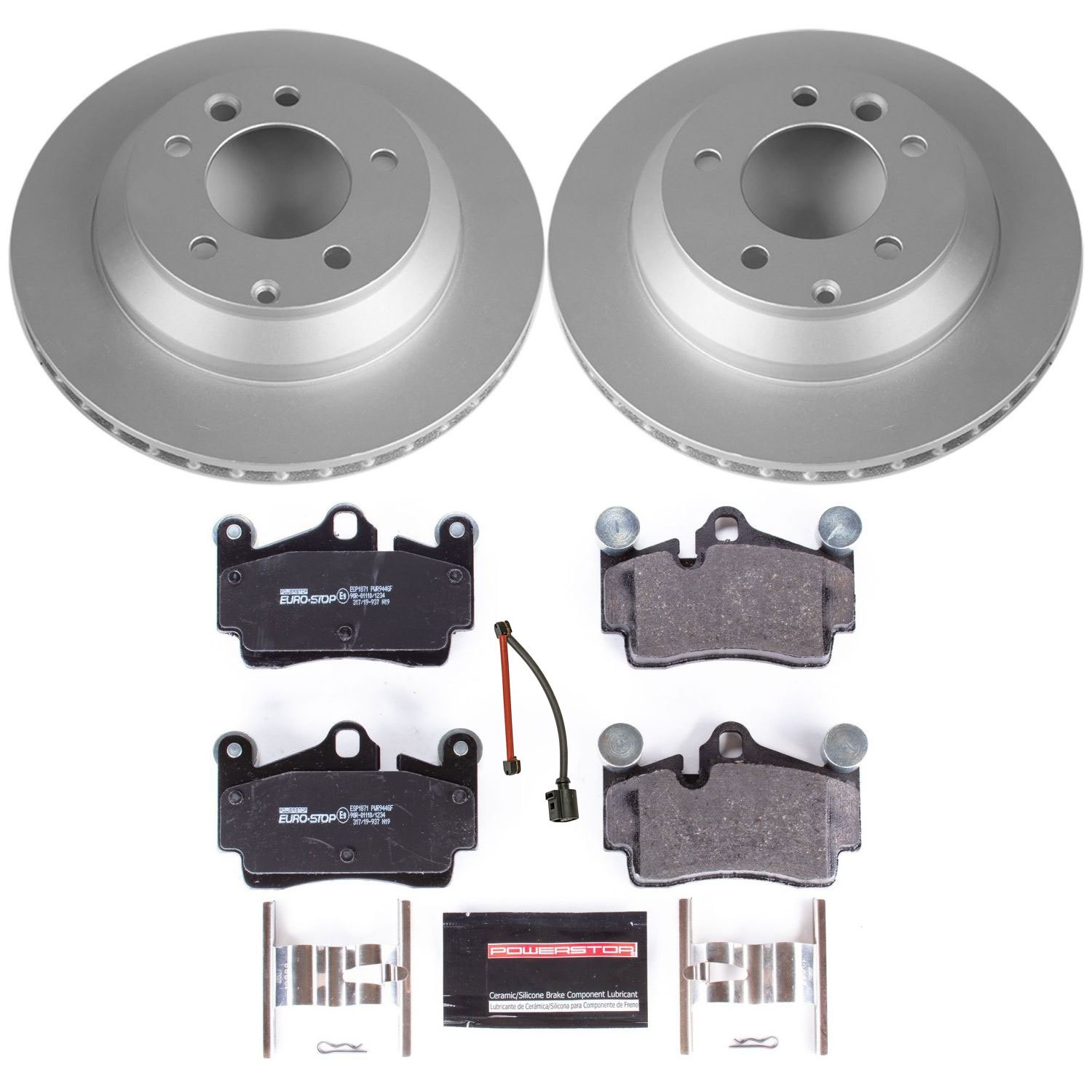 POWER STOP Rotor & Brake Pad Kit ESK5312