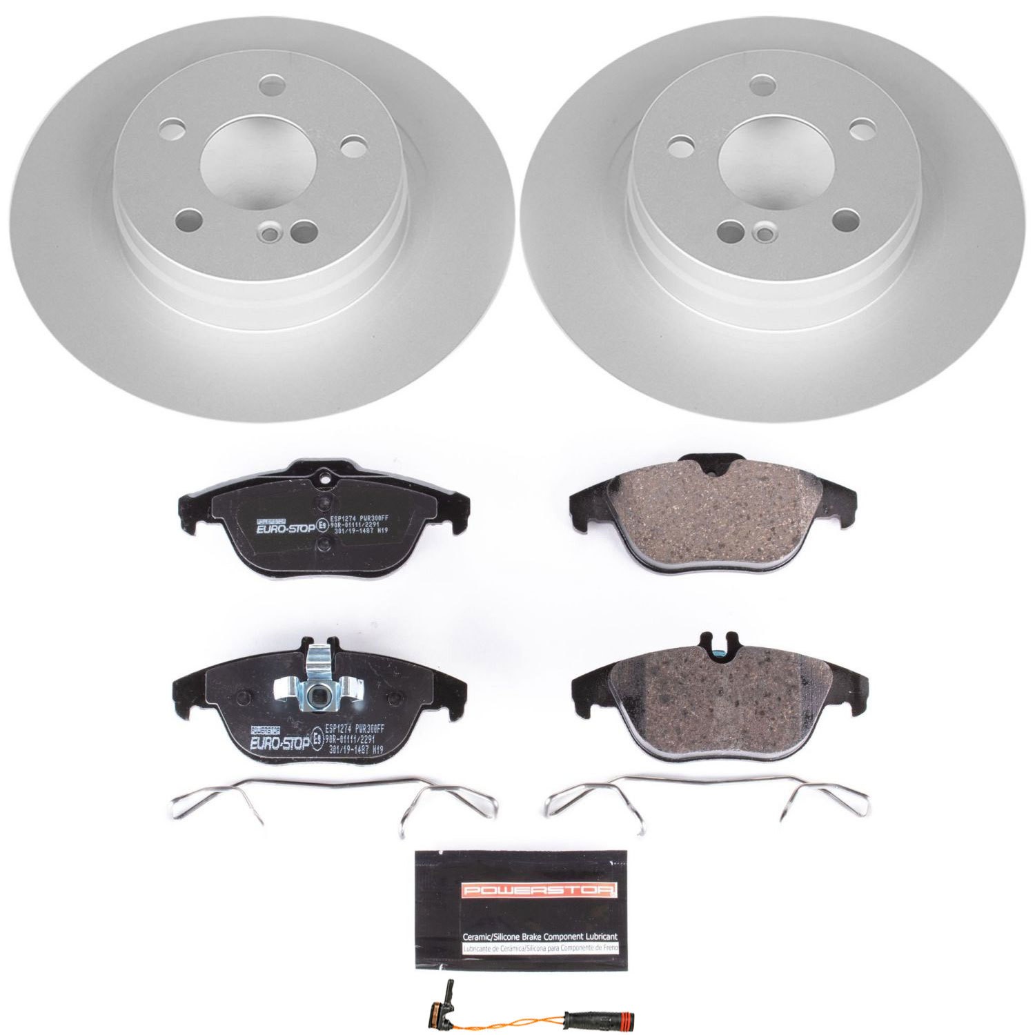 POWER STOP Rotor & Brake Pad Kit ESK5625