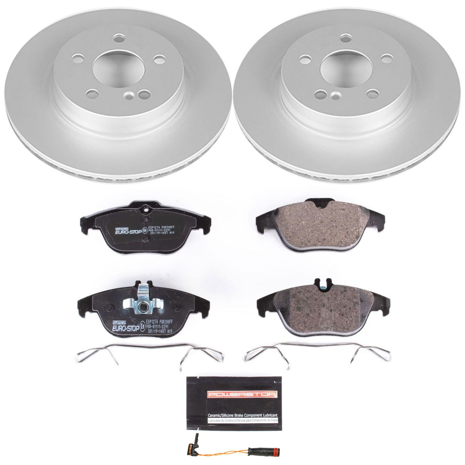 POWER STOP Rotor & Brake Pad Kit ESK5626