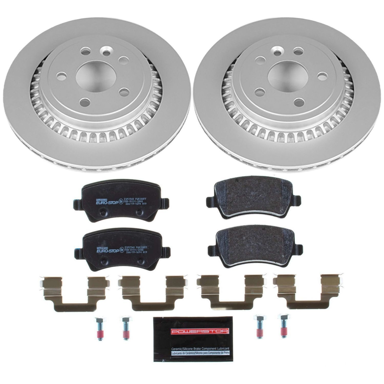 POWER STOP Rotor & Brake Pad Kit ESK5705