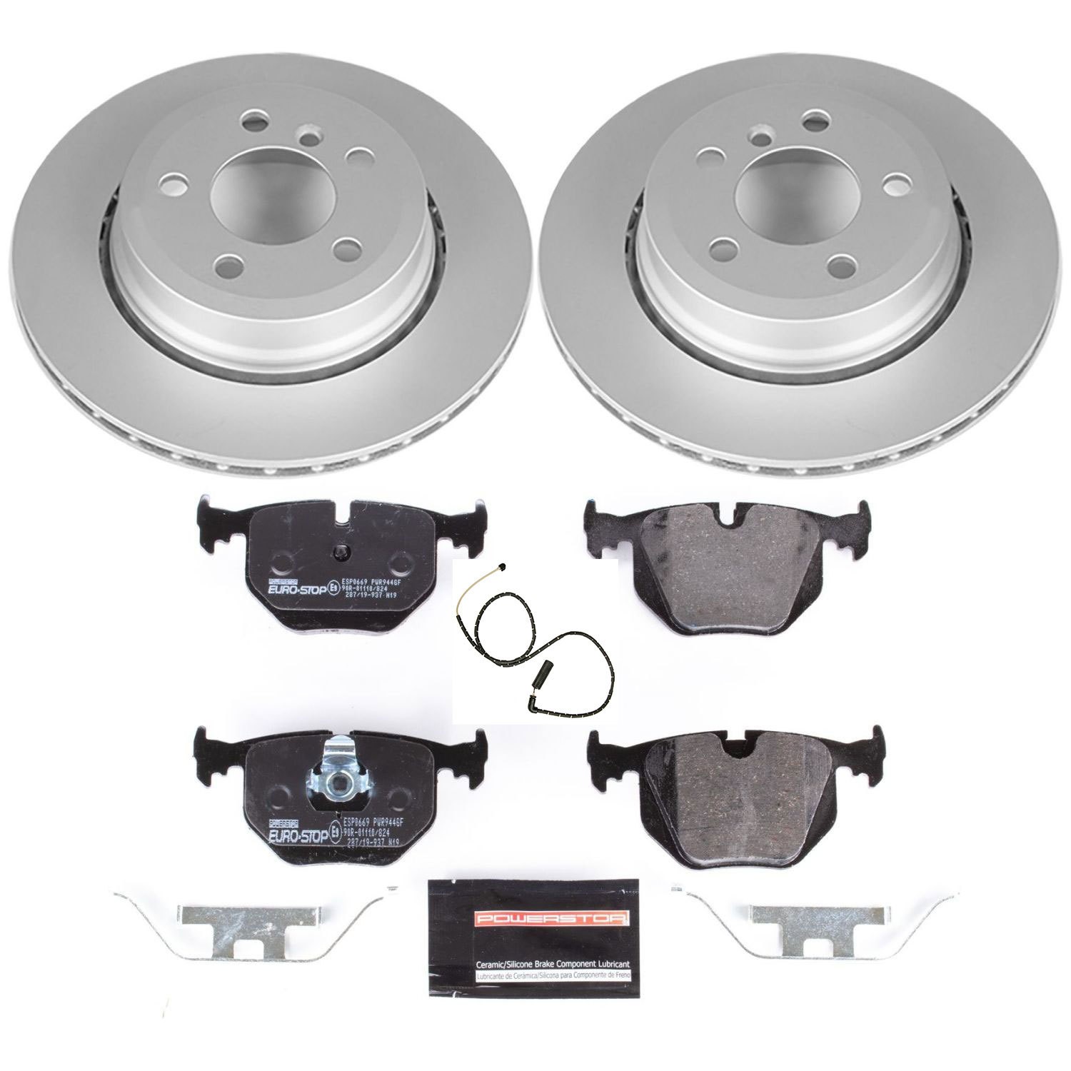 POWER STOP Rotor & Brake Pad Kit ESK5738