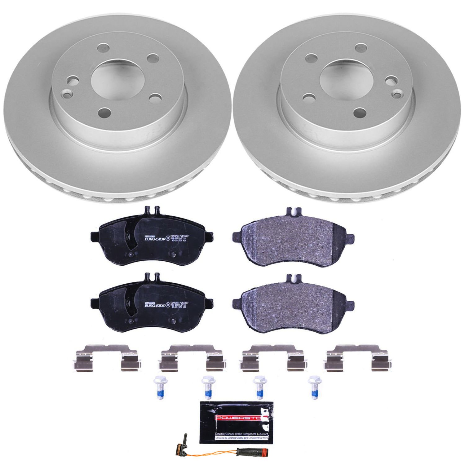 POWER STOP Rotor & Brake Pad Kit ESK5790