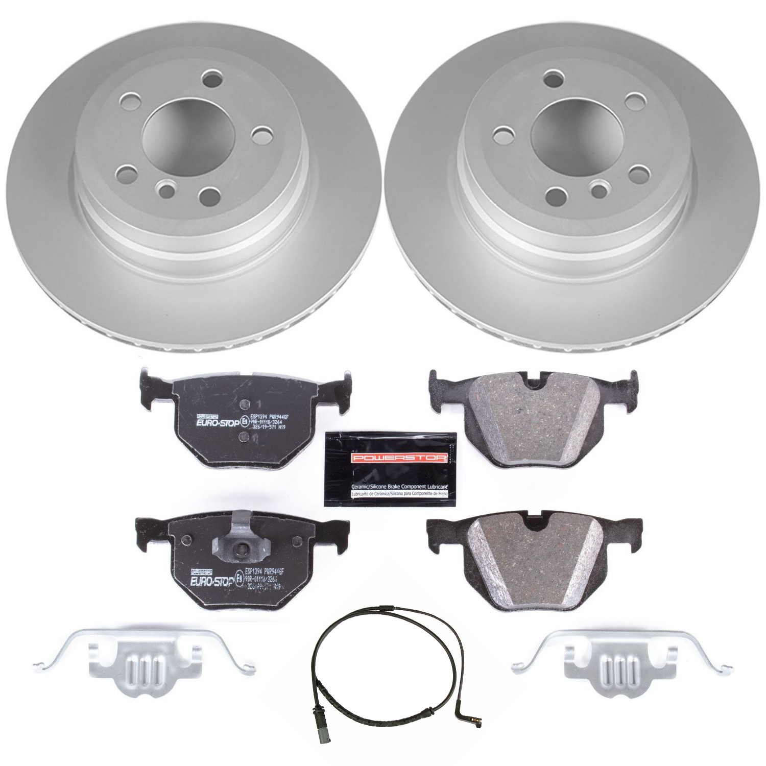 POWER STOP Rotor & Brake Pad Kit ESK5984