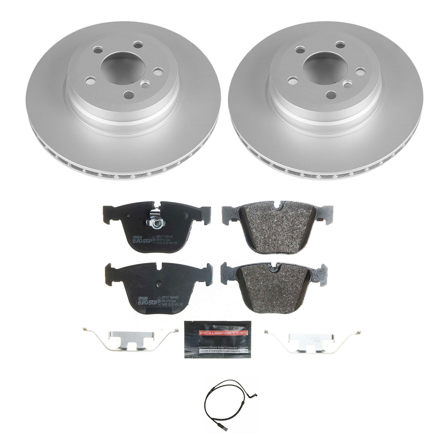 POWER STOP Rotor & Brake Pad Kit ESK5985