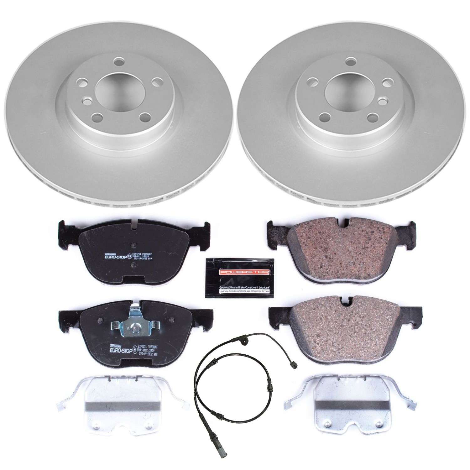 POWER STOP Rotor & Brake Pad Kit ESK6061