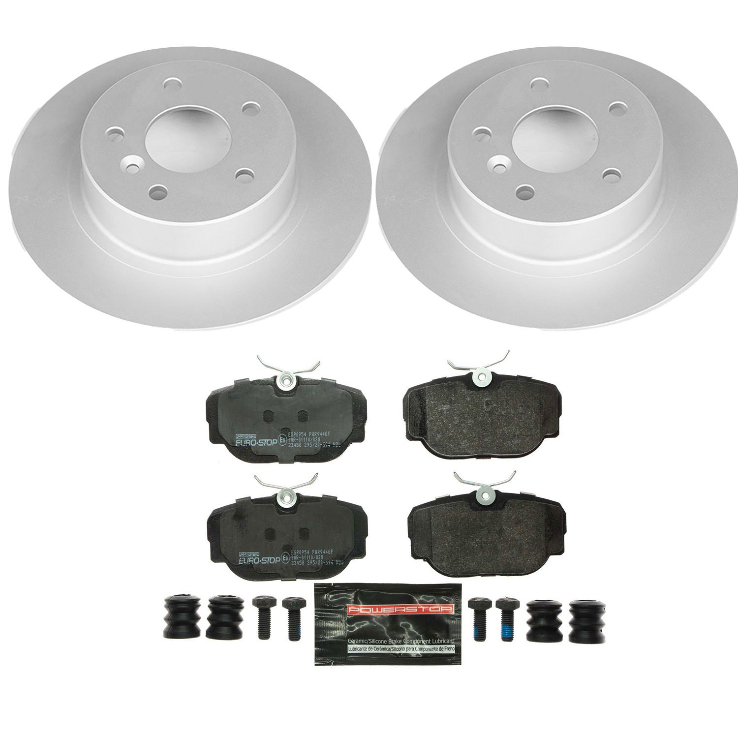 POWER STOP Rotor & Brake Pad Kit ESK6152