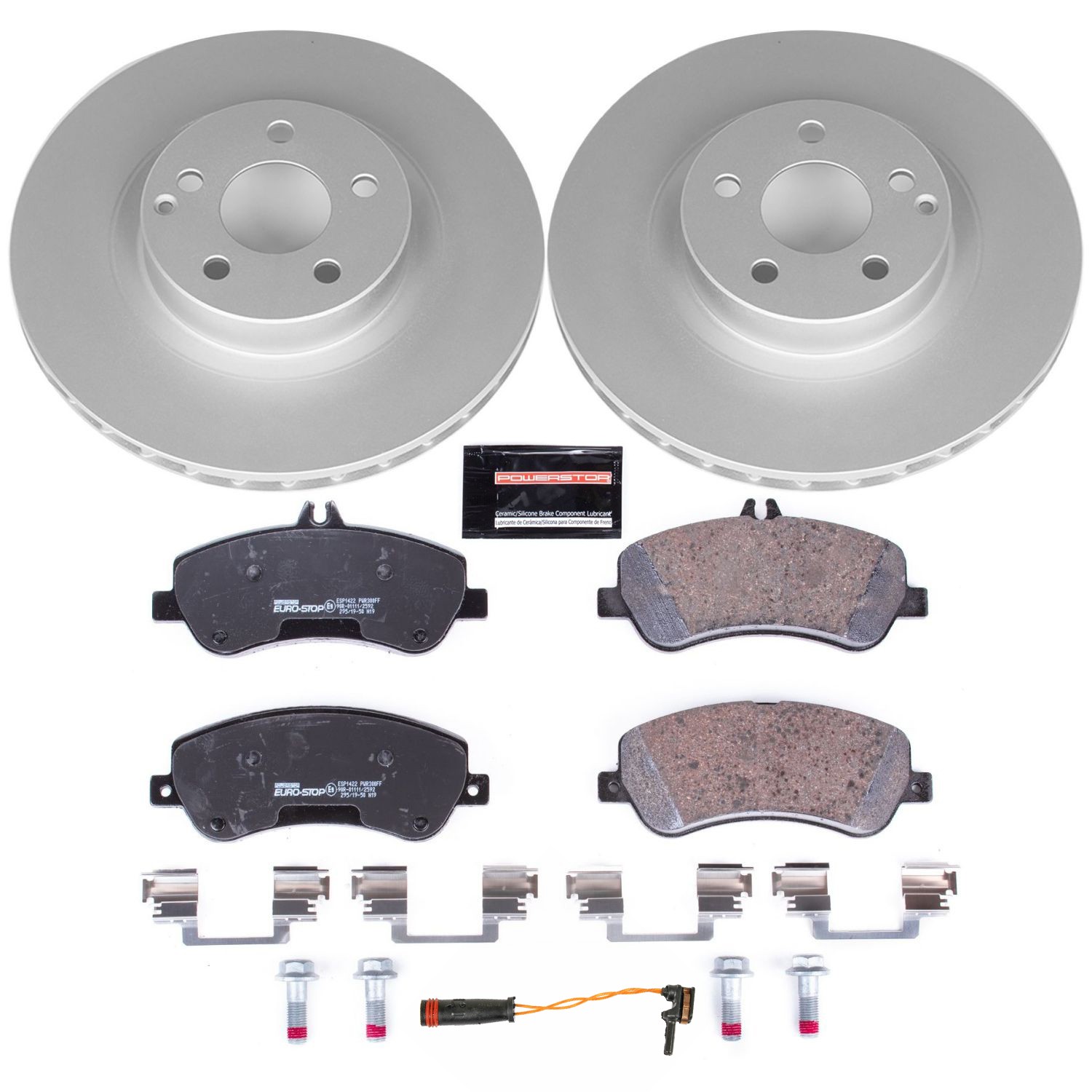 POWER STOP Rotor & Brake Pad Kit ESK6603