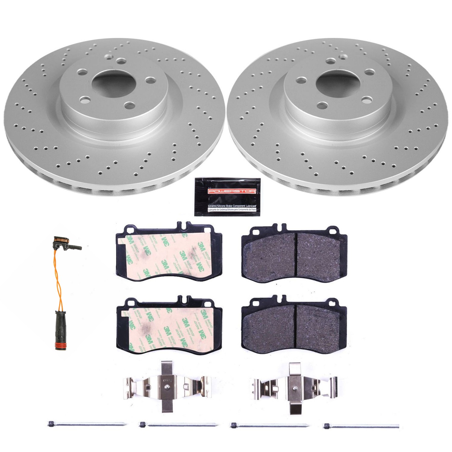 POWER STOP Rotor & Brake Pad Kit ESK6640