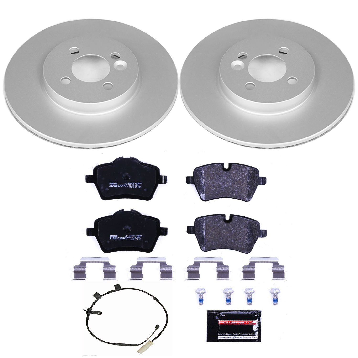 POWER STOP Rotor & Brake Pad Kit ESK6741