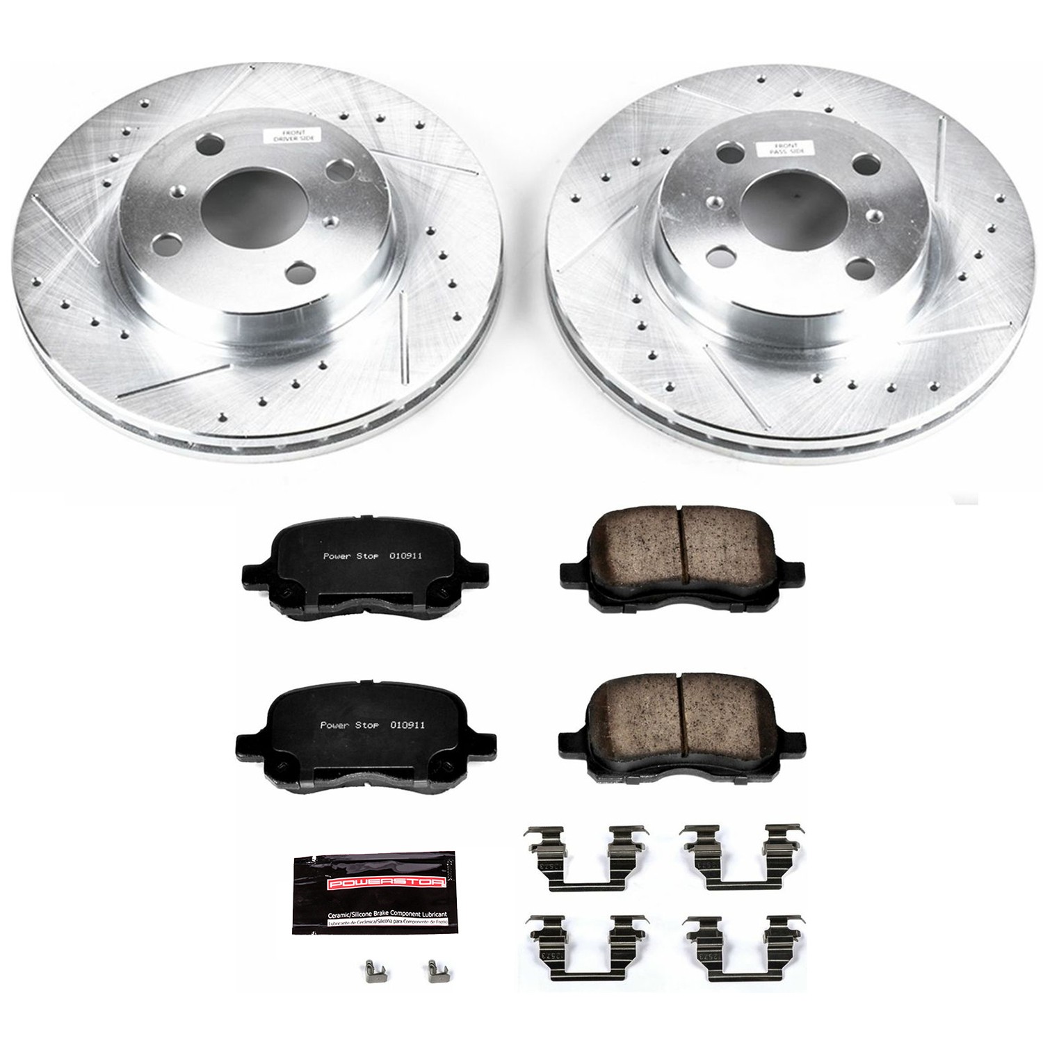 POWER STOP Rotor & Brake Pad Kit K1152