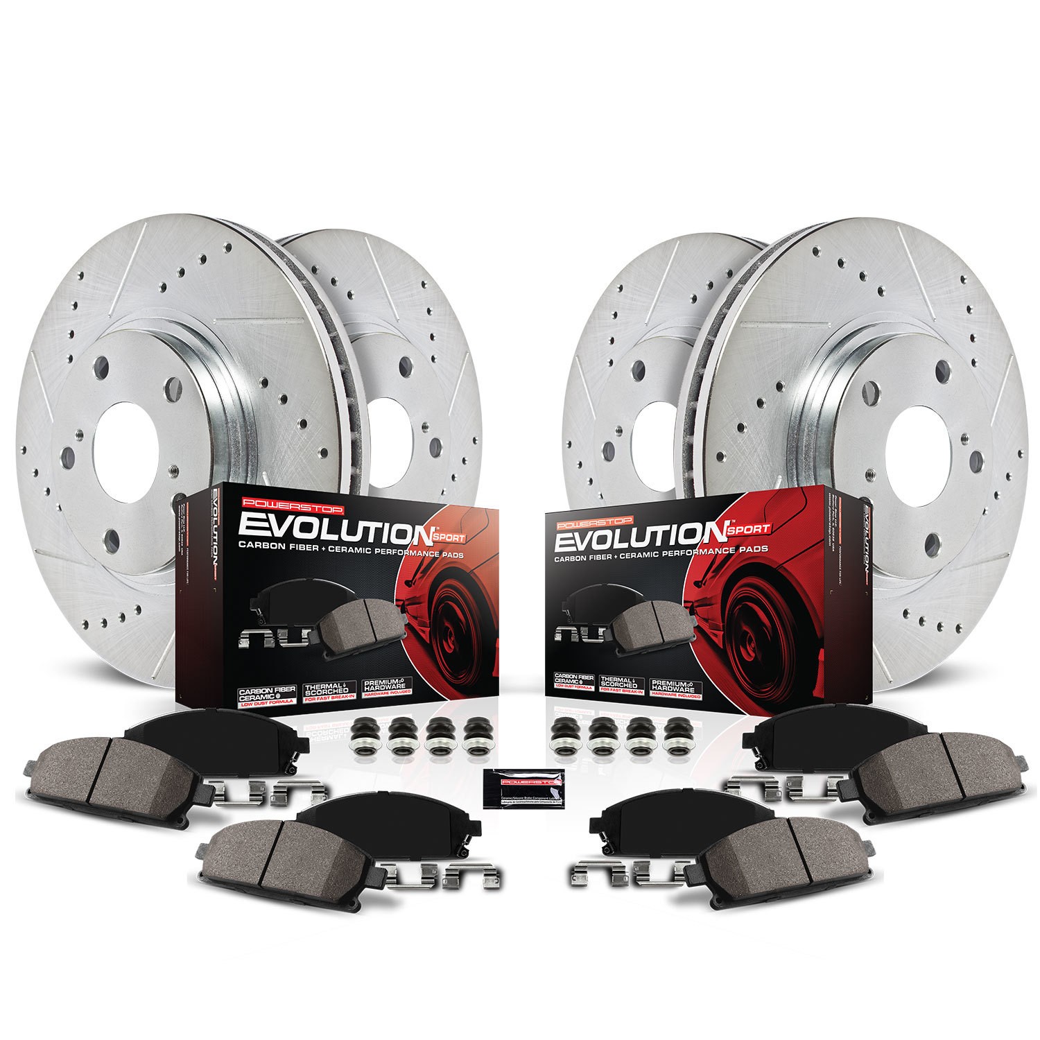 POWER STOP Rotor & Brake Pad Kit K7225
